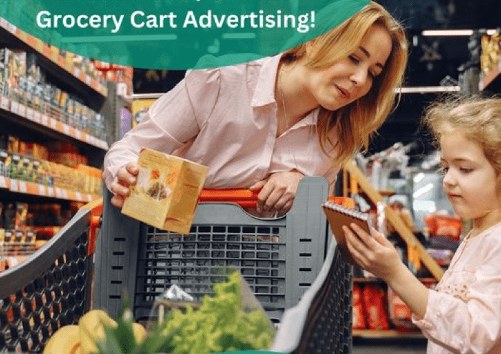 Elevate Your Brand with Grocery Cart Ads!