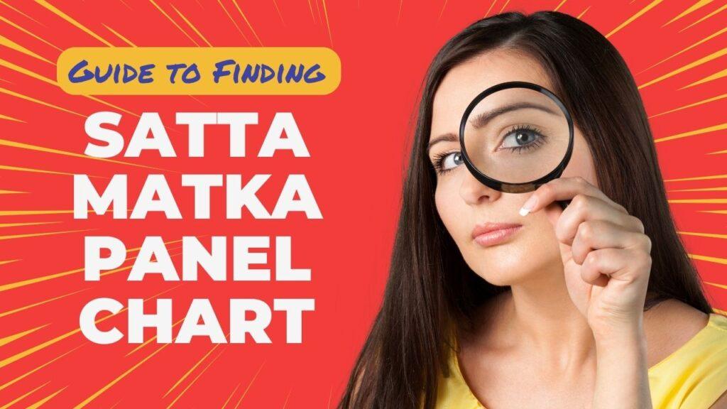 Ultimate Guide to Finding Reliable Source of Satta Matka Panel Chart