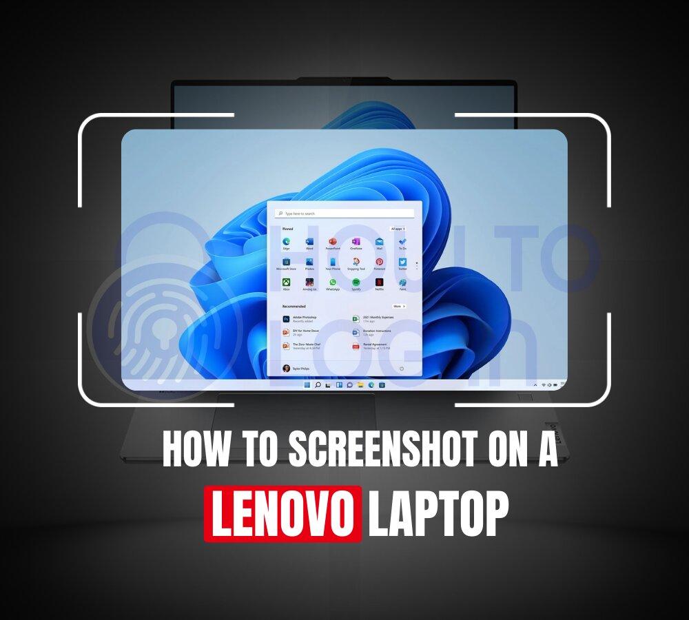 Taking Screenshot on a Lenovo Laptop