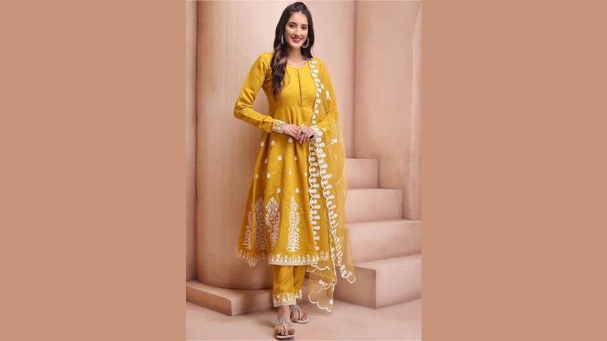 How to Choose a Perfect Anarkali Suit According to Your Body Shape