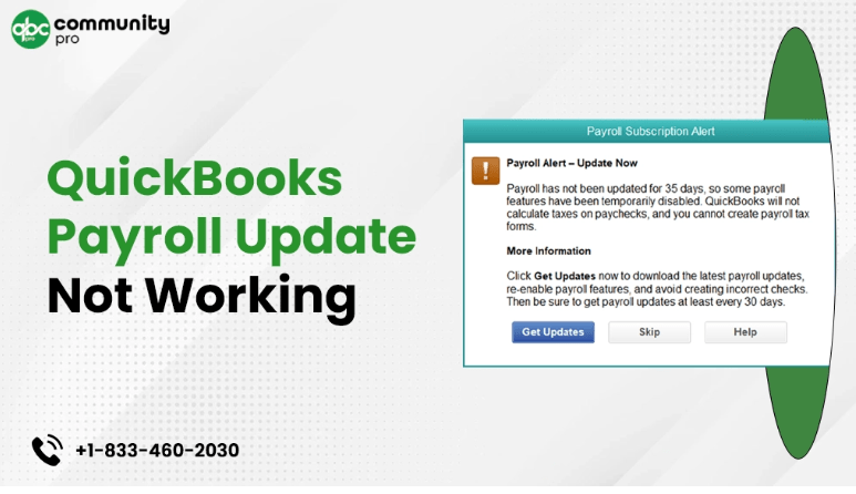 Resolving QuickBooks Payroll Update Issues: How to Fix it?