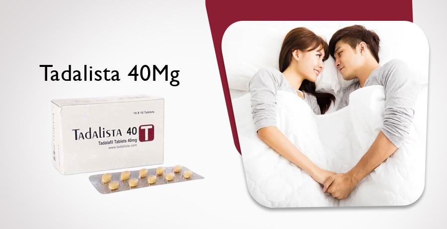 Tadalista 40 Mg | Erectile Dysfunction | Men’s Health