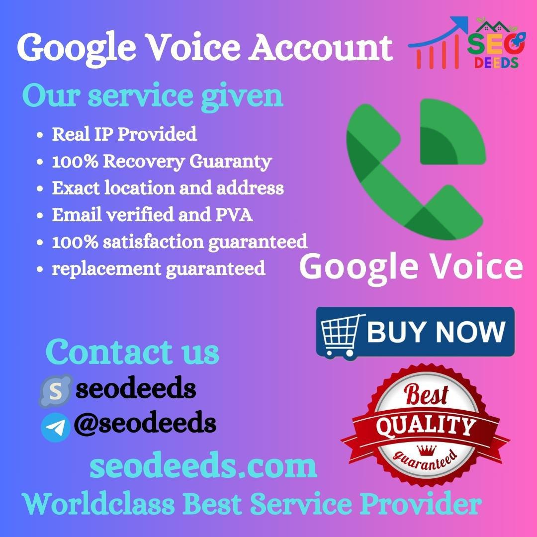 Buy Google Voice Accounts﻿