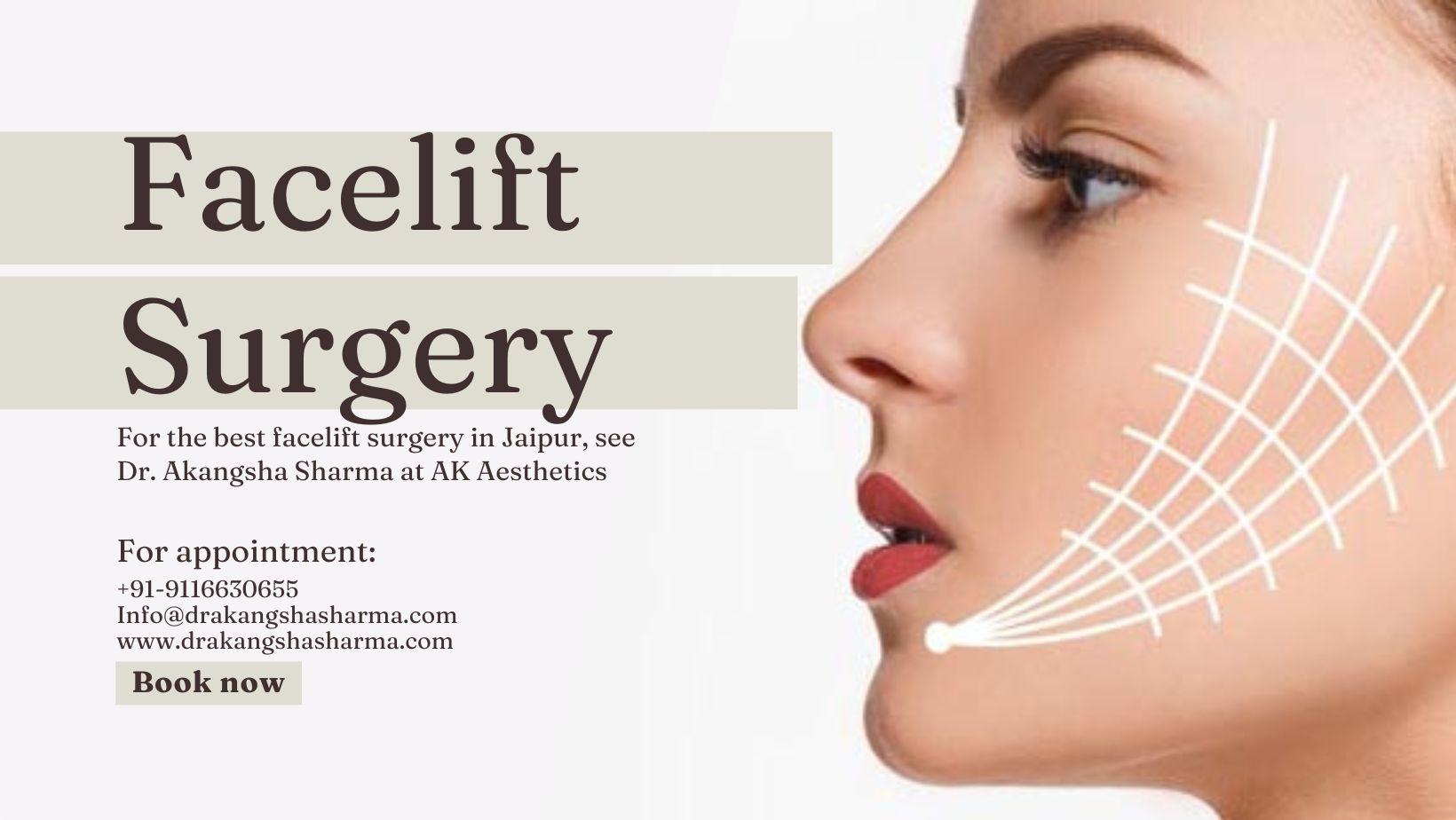 Facelift Cosmetic Surgery For Youthful Look