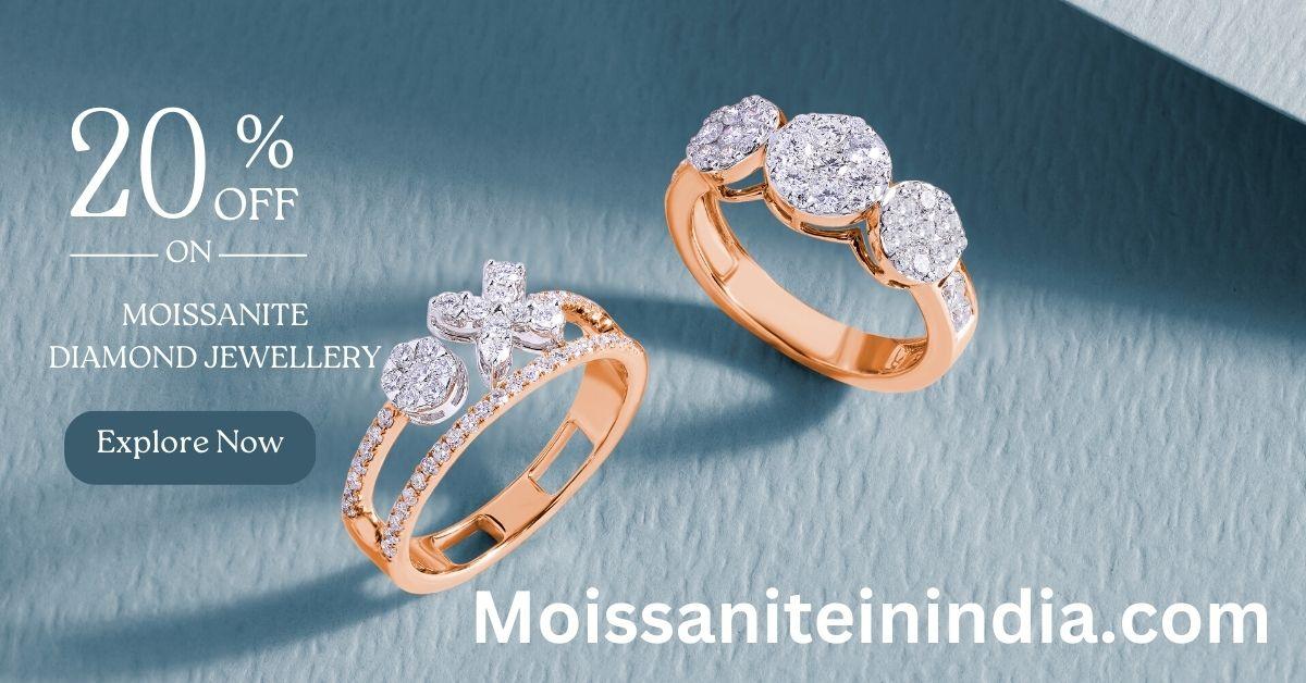 Best moissanite diamond ring in delhi