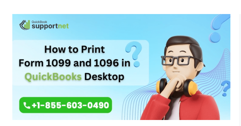 How To Print Form 1099 And 1096 In QuickBooks Desktop?