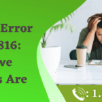 QuickBooks Error 6190 And 816: Innovative Resolutions Are Here