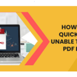 Resolving QuickBooks Unable to Create PDF Error: A Comprehensive Guide