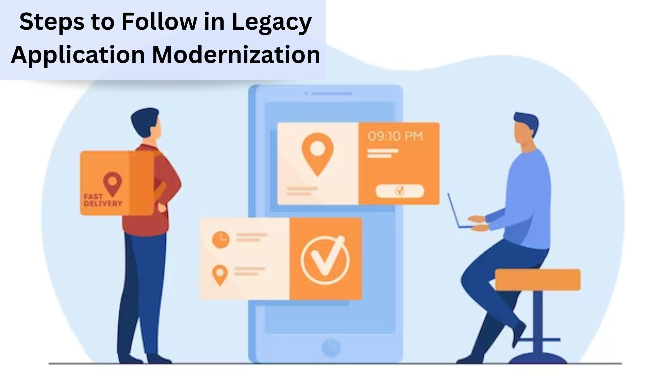 Steps to Follow in Legacy Application Modernization