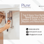 Top 5 Signs Your Bathroom Needs Repair in South London: A Guide to Bathroom Repairs and Refurbishments